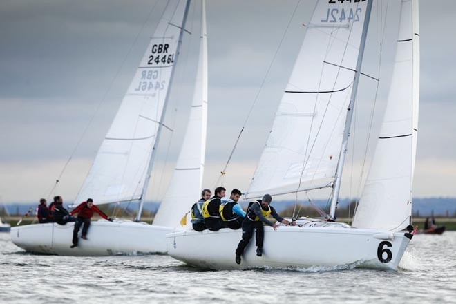 Mark Campbell James, - 2012 RYA National Match Racing Championship  ©  Paul Wyeth / RYA http://www.rya.org.uk